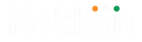 kokken design logo white