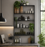 metal shelf